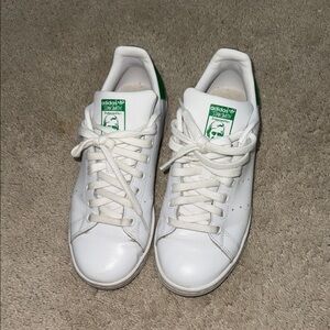 Adidas STAN SMITH Classic White and Green Shoes